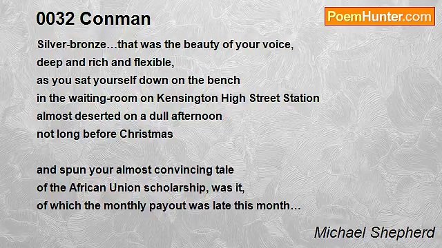 Michael Shepherd - 0032 Conman