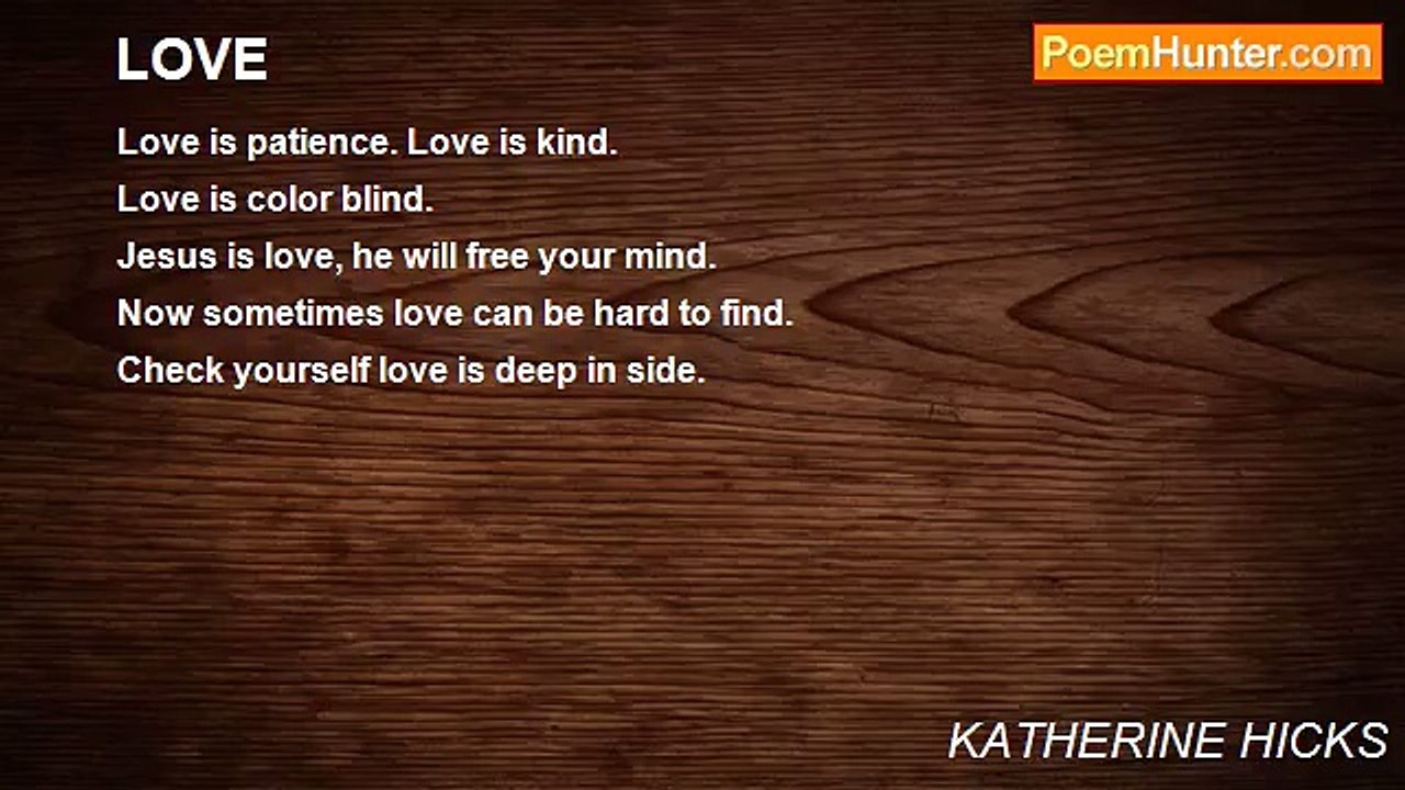 KATHERINE HICKS - LOVE