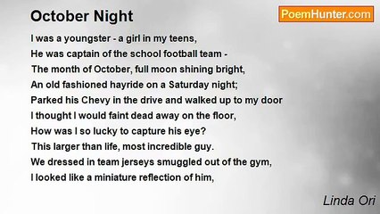 Linda Ori - October Night