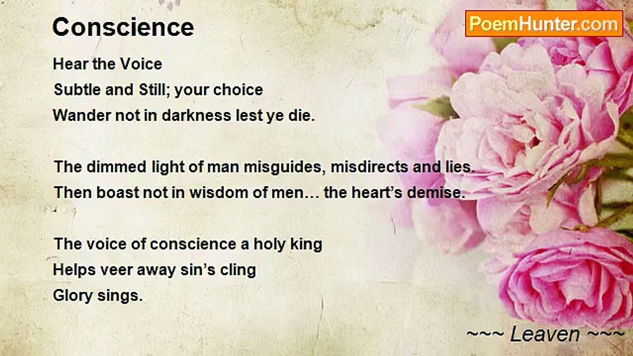 ~~~ Leaven ~~~ - Conscience