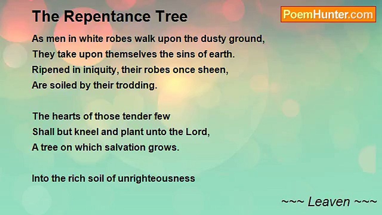 ~~~ Leaven ~~~ - The Repentance Tree