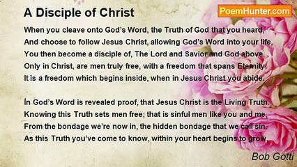 Bob Gotti - A Disciple of Christ
