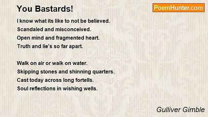 Gulliver Gimble - You Bastards!