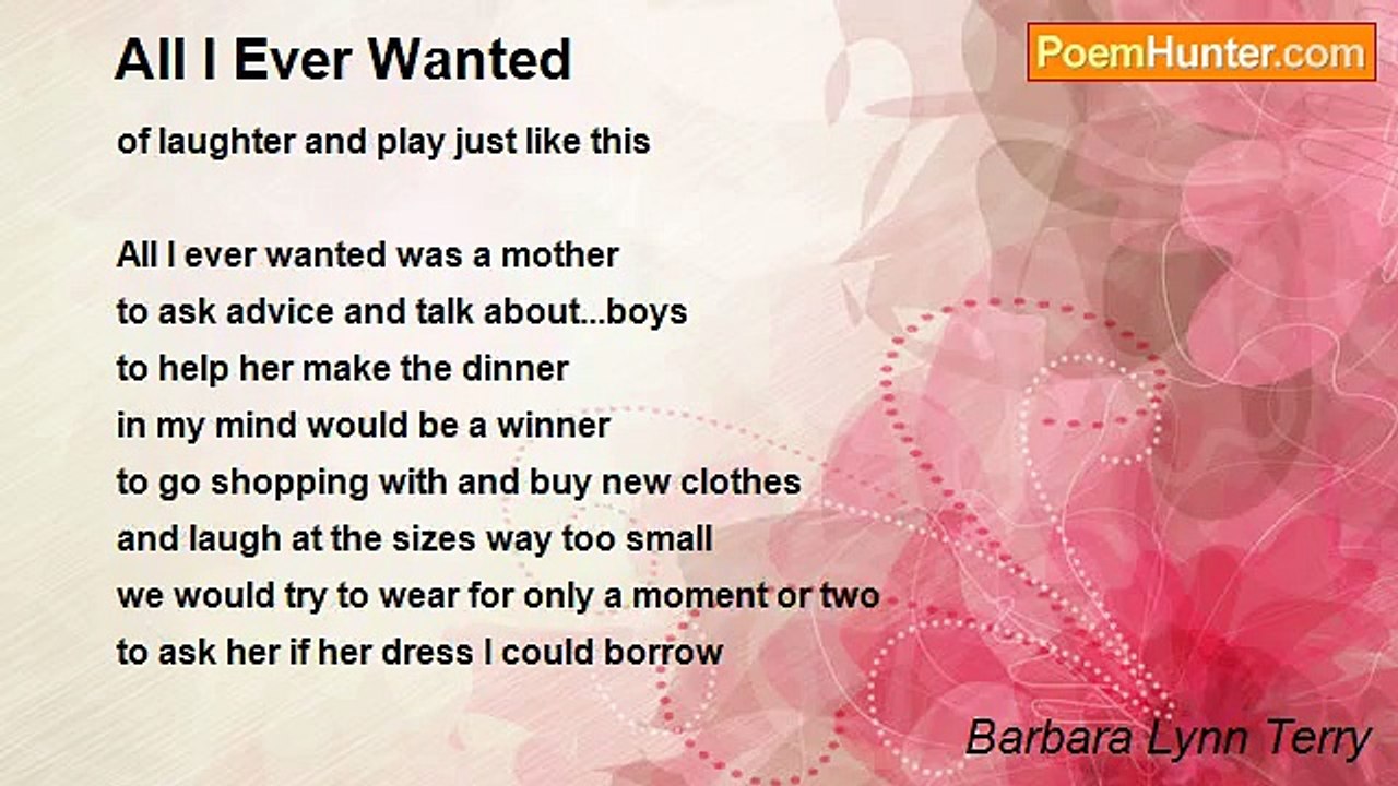 Barbara Lynn Terry - All I Ever Wanted