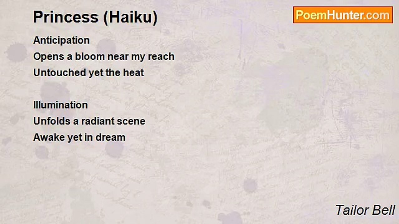 Tailor Bell - Princess (Haiku)