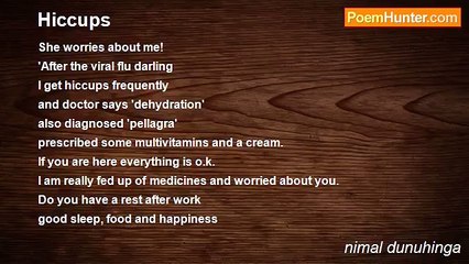 nimal dunuhinga - Hiccups
