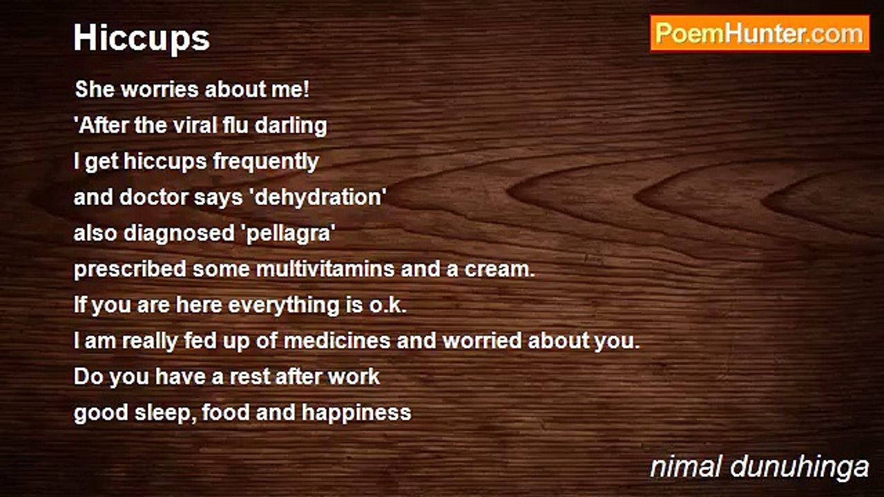nimal dunuhinga - Hiccups