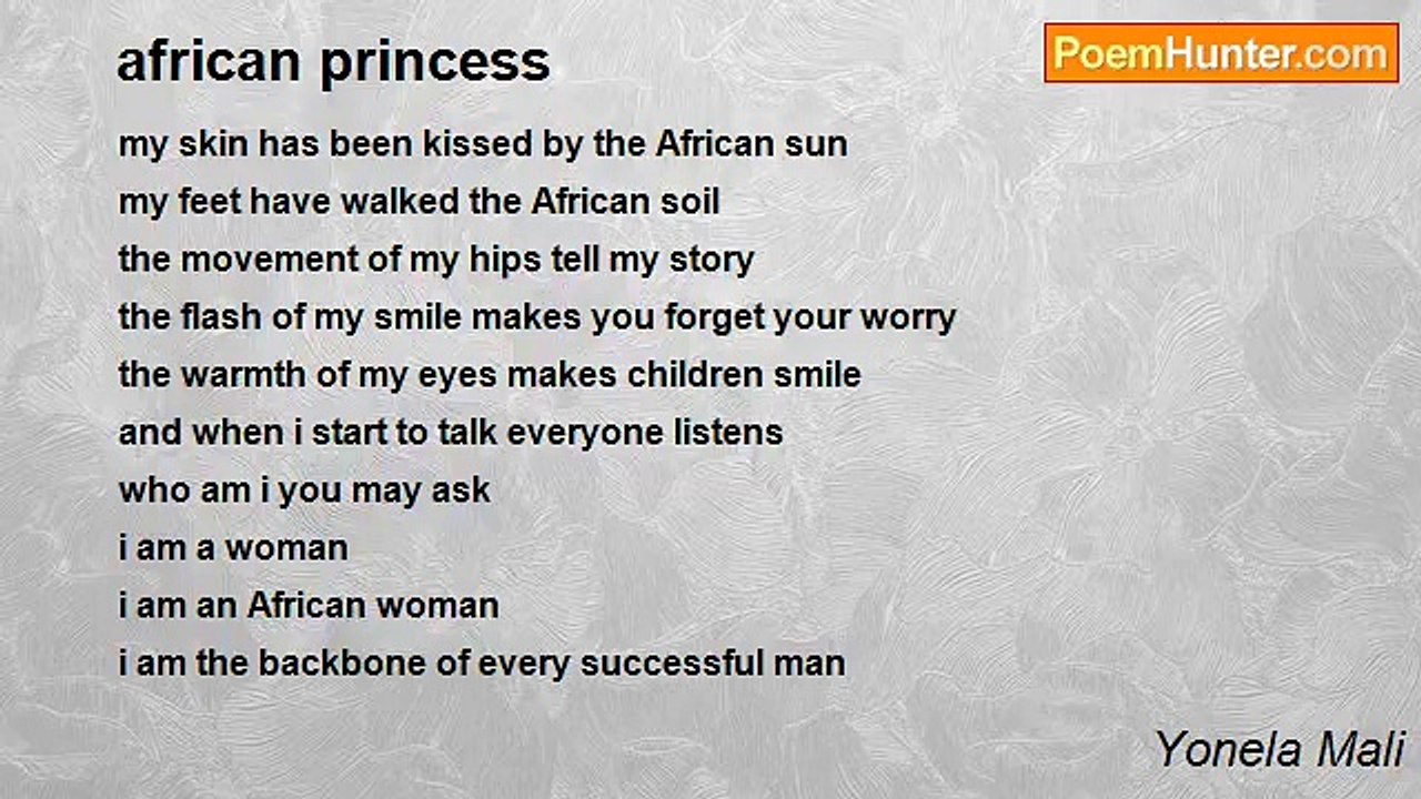 Yonela Mali - african princess
