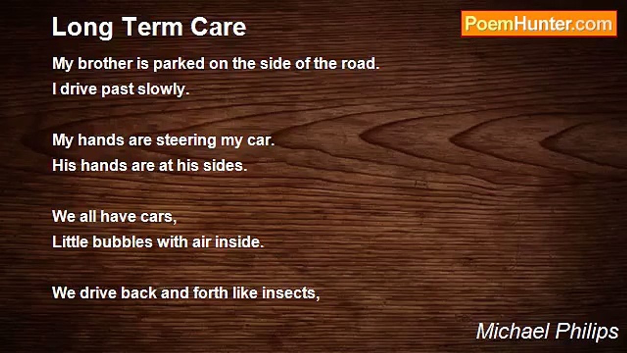 Michael Philips - Long Term Care