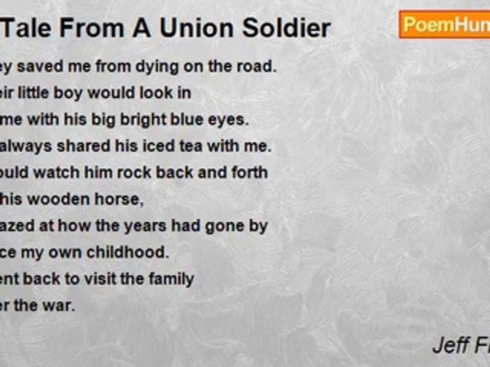 Jeff Fleischer - A Tale From A Union Soldier