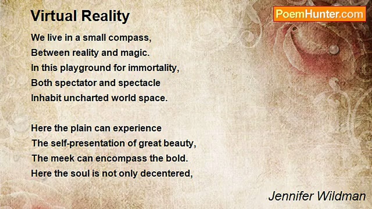 Jennifer Wildman - Virtual Reality