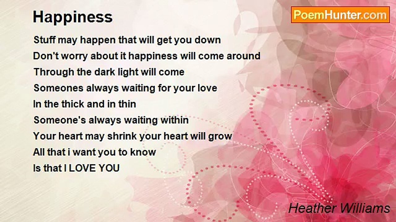 Heather Williams - Happiness