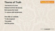 ~~~ Leaven ~~~ - Thorns of Truth