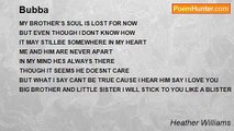 Heather Williams - Bubba