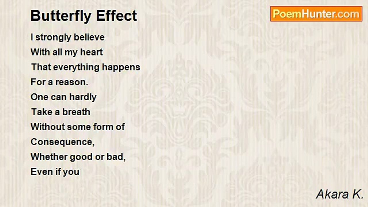 Akara K. - Butterfly Effect
