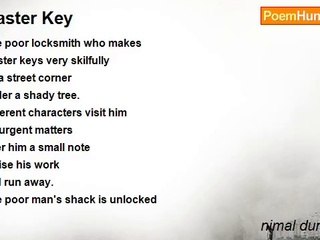 nimal dunuhinga - Master Key