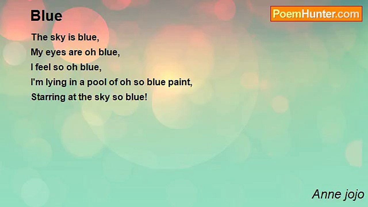 Anne jojo - Blue