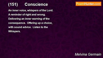 Melvina Germain - (151)      Conscience