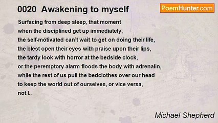 Michael Shepherd - 0020  Awakening to myself