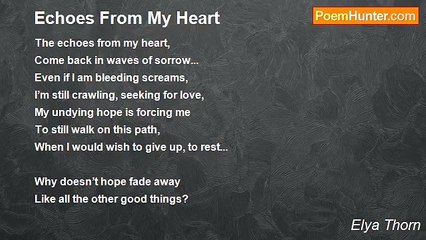 Elya Thorn - Echoes From My Heart
