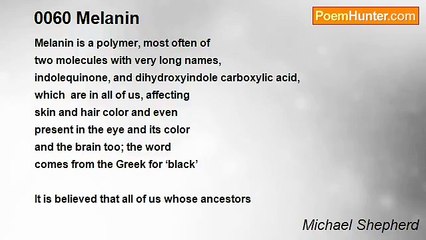 Michael Shepherd - 0060 Melanin