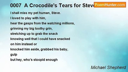 Michael Shepherd - 0007  A Crocodile's Tears for Steve