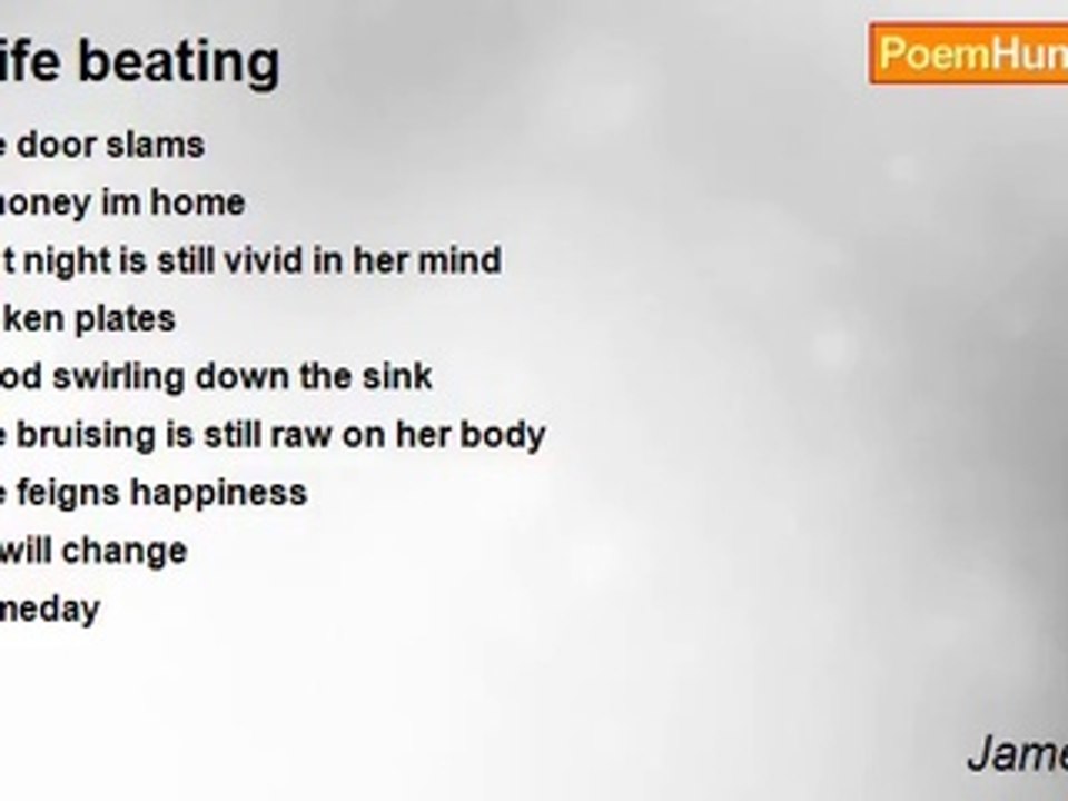 James Clive - Wife beating