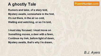 B.J. Ayers - A ghostly Tale