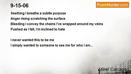 Mikel Calcagno - 9-15-06