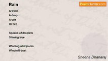 Sheena Dhanaraj - Rain