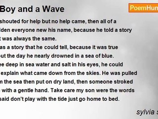 sylvia spencer - A Boy and a Wave