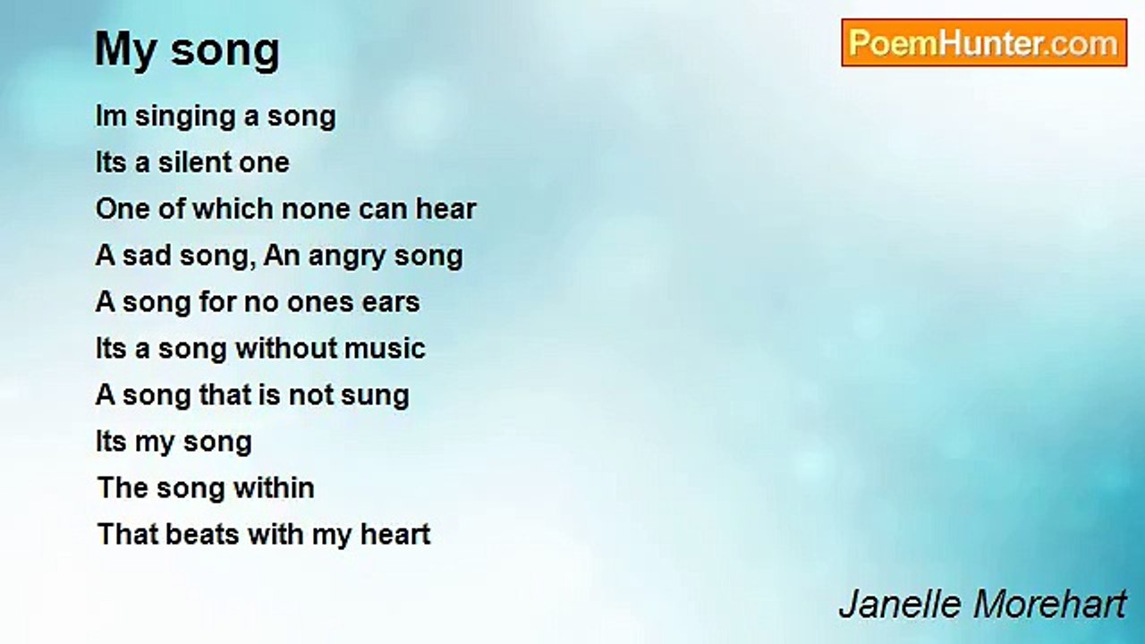 Janelle Morehart - My song