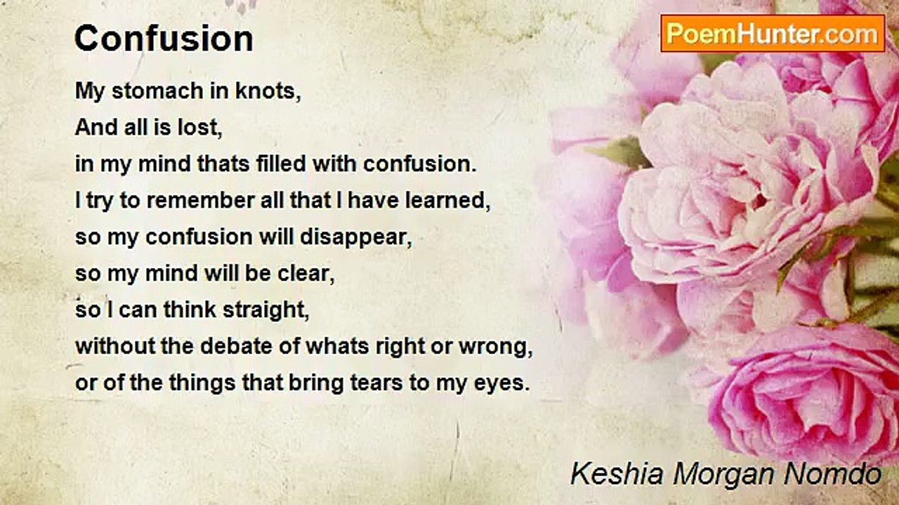 Keshia Morgan Nomdo - Confusion