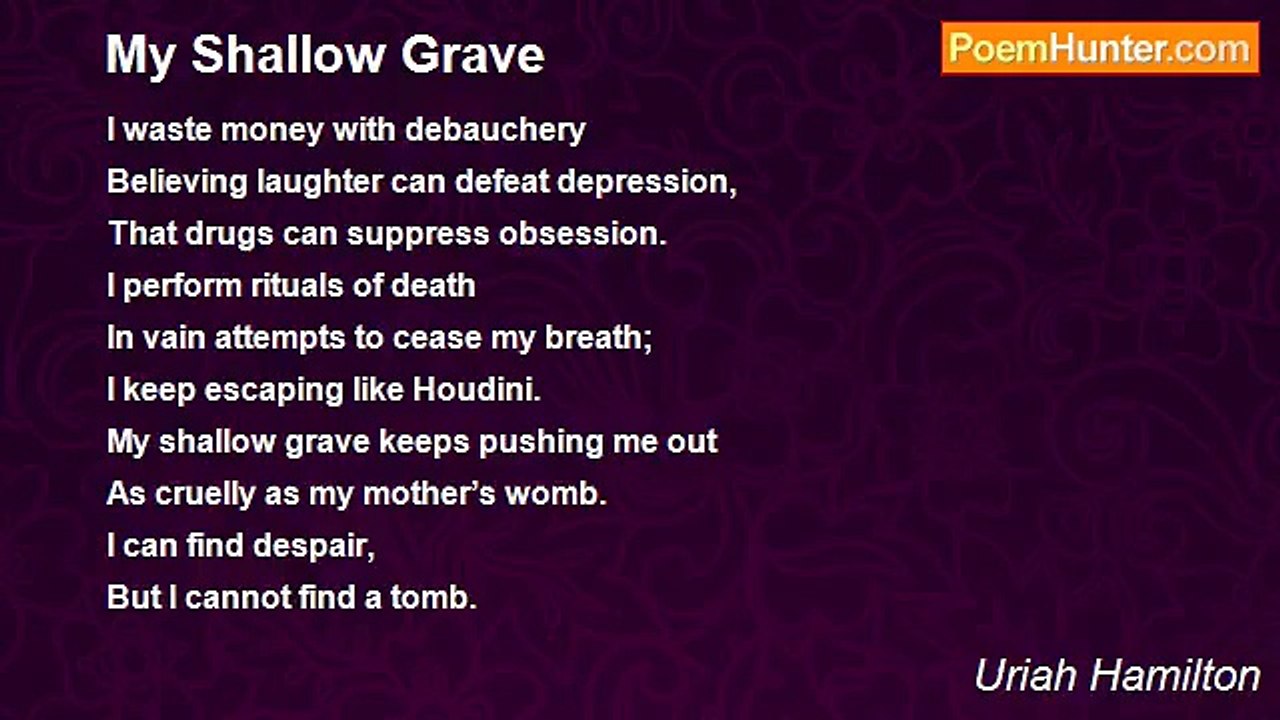 Uriah Hamilton - My Shallow Grave