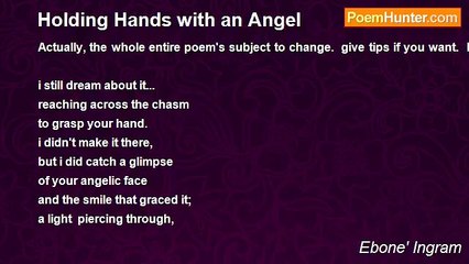 Ebone' Ingram - Holding Hands with an Angel