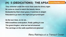 Renu Rakheja a.k.a Tranquil Ocean - (H)  5 (DEDICATIONS)  THE APSARAS OF ANGKOR