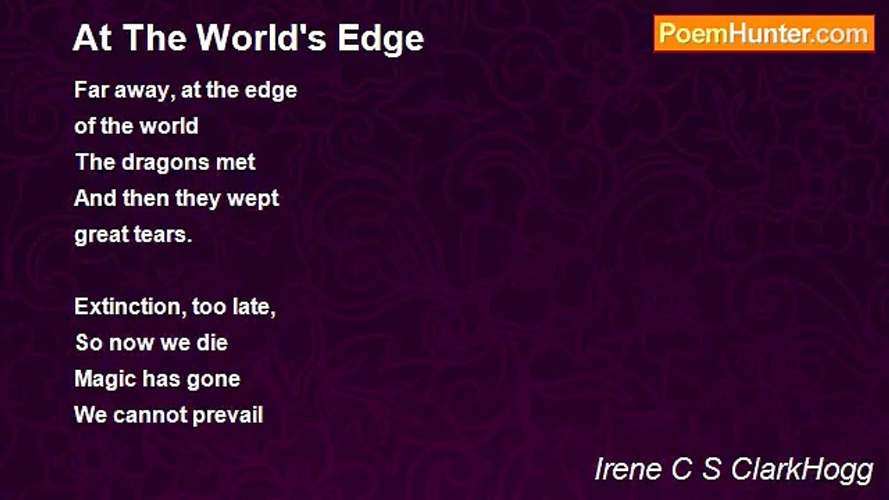Irene C S ClarkHogg - At The World's Edge