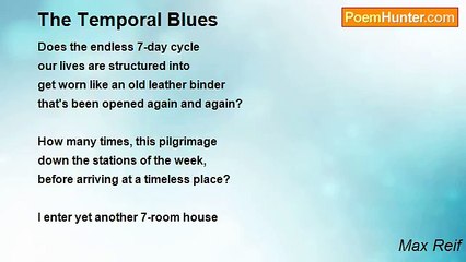 Max Reif - The Temporal Blues