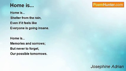 Josephine Adrian - Home is...