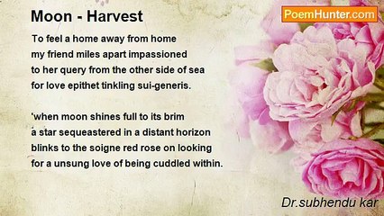 Dr.subhendu kar - Moon - Harvest