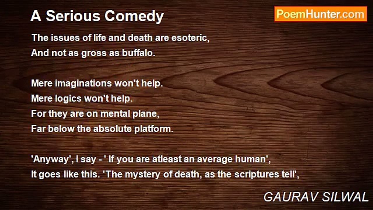 GAURAV SILWAL - A Serious Comedy