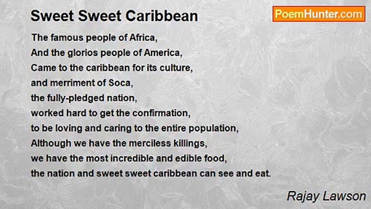 Rajay Lawson - Sweet Sweet Caribbean