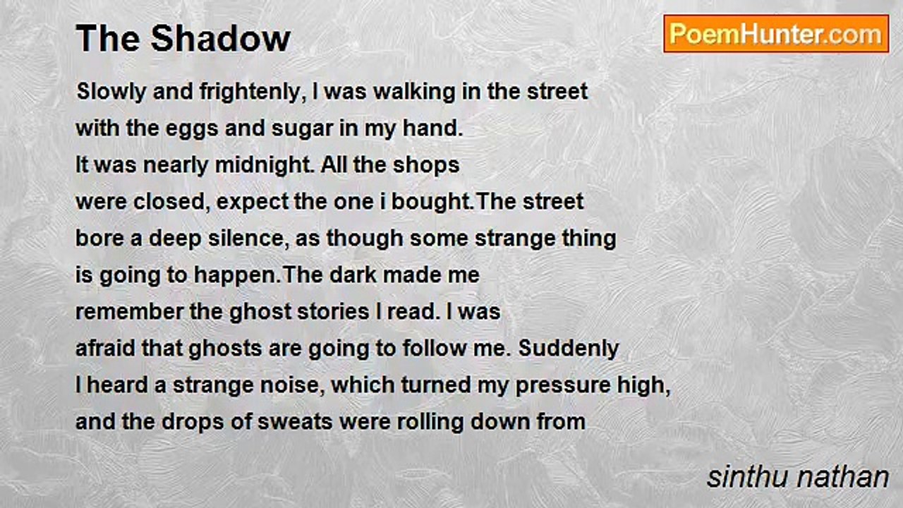sinthu nathan - The Shadow