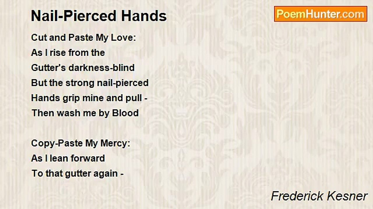 Frederick Kesner - Nail-Pierced Hands