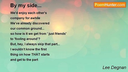 Lee Degnan - By my side...