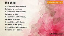 Amanda Cater - If a child