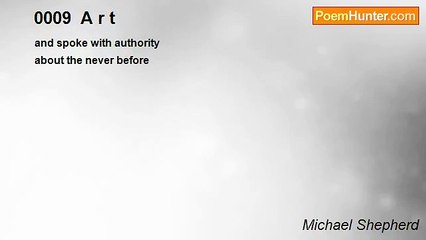 Michael Shepherd - 0009  A r t