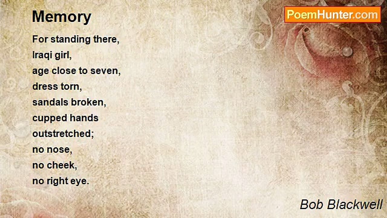 Bob Blackwell - Memory