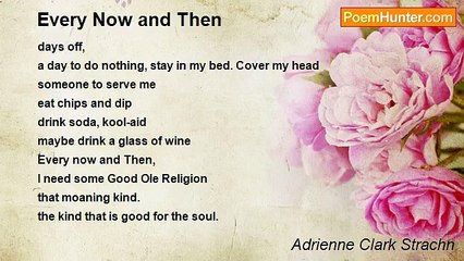 Adrienne Clark Strachn - Every Now and Then