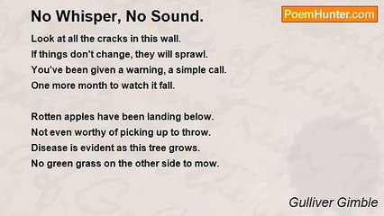 Gulliver Gimble - No Whisper, No Sound.